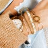 Twisted armband klein – goud, foto 2