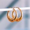 Creool 30 mm breed – goud – foto 3