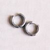 Breed creool 16 mm in zilver
