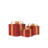 Led kerstcadeau rood goud – foto 2