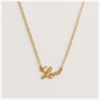 Fijne ketting Love