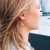 Creolen 30 mm basic – goud – foto 3