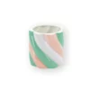 Marshmallow bloempot roze-groen klein – foto 2