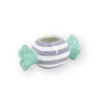 Toffee bloempot mint-lila groot – foto 2