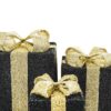 Led kerstcadeau zwart goud – foto 4
