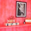 Toffee bloempot oranje-roze middel – foto 4