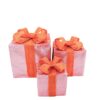 Led kerstcadeau roze oranje – foto 2