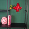 Wandvaas Bow Rood – Keramiek 19 x 18,5 cm