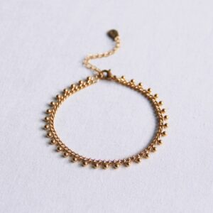 Schakelarmband met balletjes