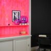 Discobal kersthanger roze – foto 7