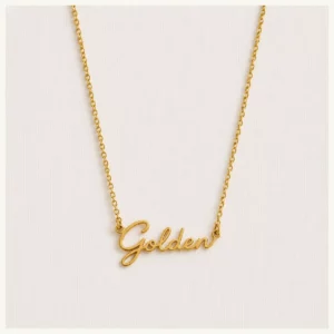 Fijne ketting Rebel – goud