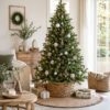 Opvouwbare kerstboomrok zeegras – foto 6