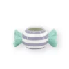 Toffee bloempot mint-lila groot – foto 3