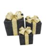 Led kerstcadeau zwart goud – foto 2