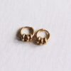Creool met 3 ringen in goud