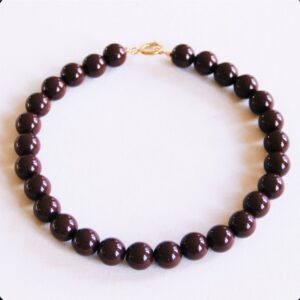 Kralenketting XXL – bruin