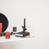 Kaarshouder rendier zwart klein – foto 4