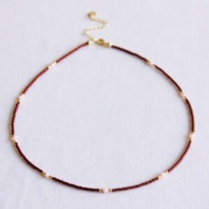 Miyuki ketting – Chocolate Crush