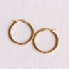 Creolen 30 mm basic in goud