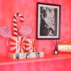 Swirl bloempot rood-roze – foto 4