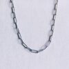 D-ketting in zilver